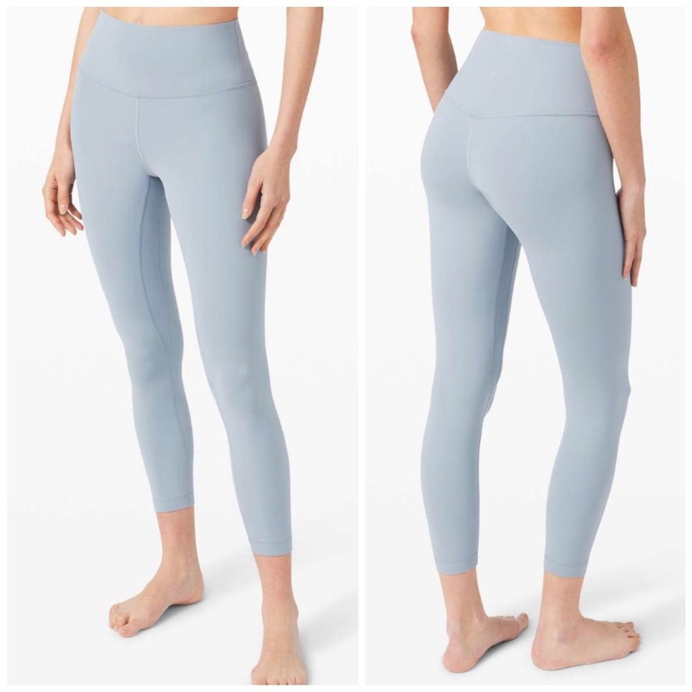 Lululemon Align HR Pant 25” Chambray, 10